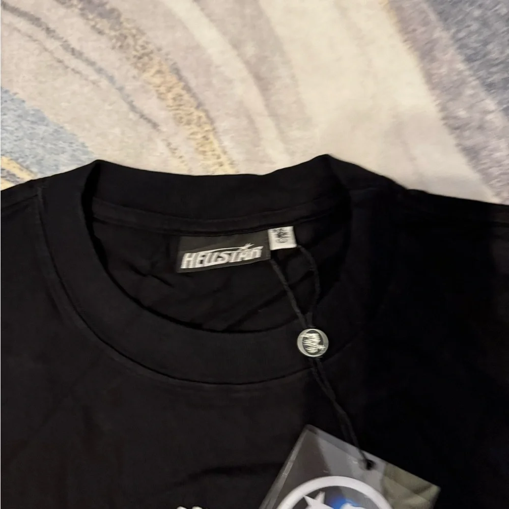 Hellstar QR Christ Progress Black Longsleeve Shirt Men’s Size Large